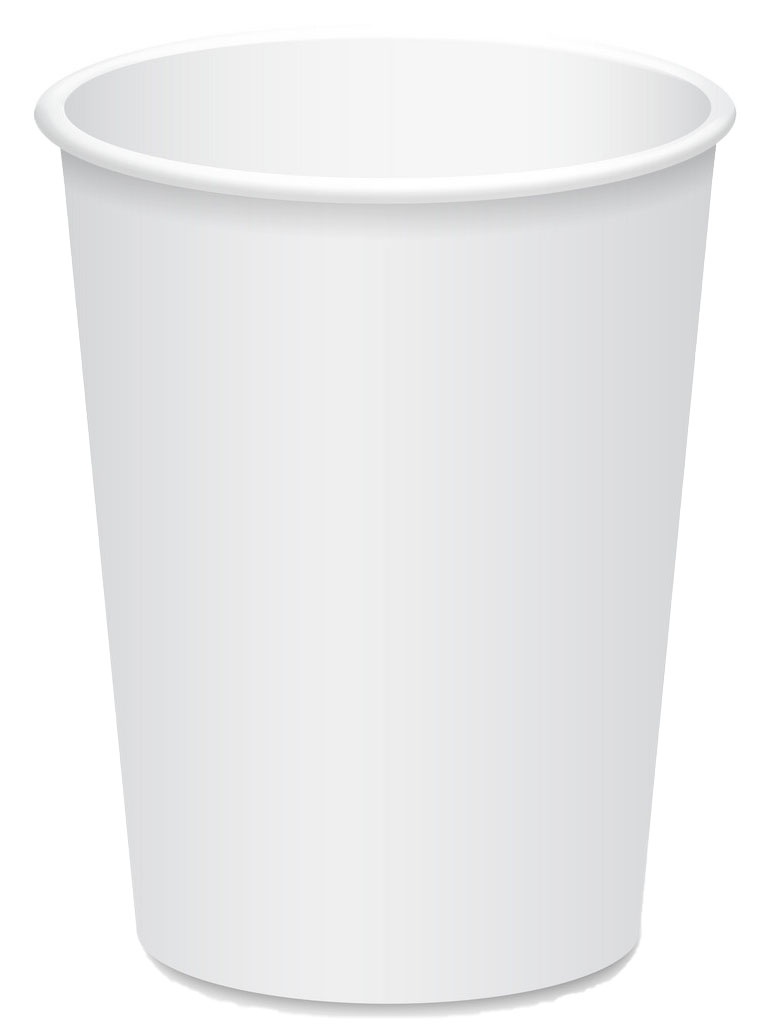 Frosty White Cup