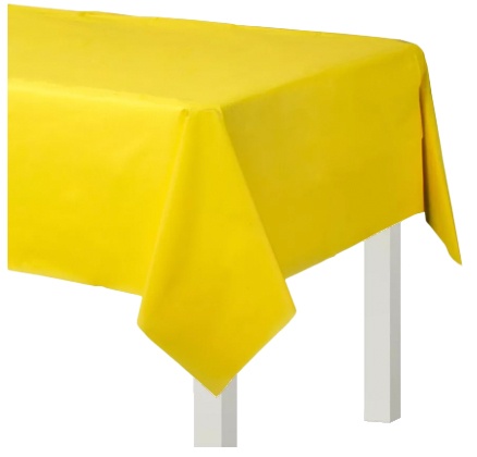Yellow Table Cover