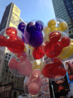 Balloon Saloon Balloons featured in Time Square for Disney's Limited Time Magic