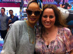 Rihanna shops at the Balloon Saloon