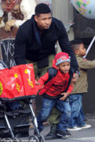 Usher Takes His Kids To The Balloon Saloon!