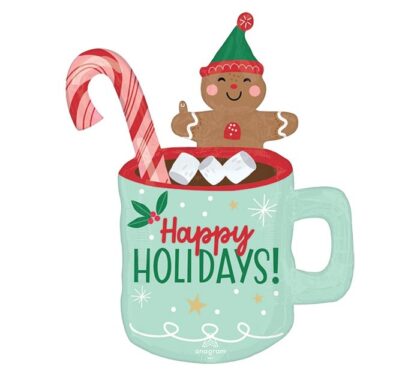 Holiday Hot Cocoa Shape