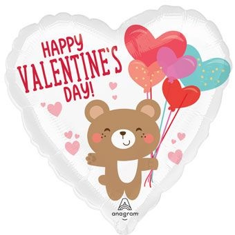 18” Valentine Bear