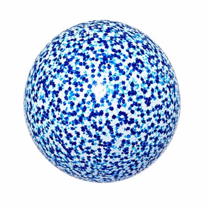Blues Confetti Balloon