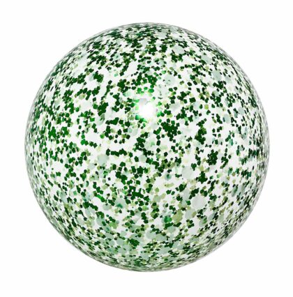 Green Confetti Balloon