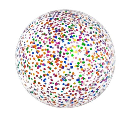 Rainbow Confetti Balloon