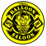 Balloon Saloon Tribeca logo representing gifts and helium balloons in NYC